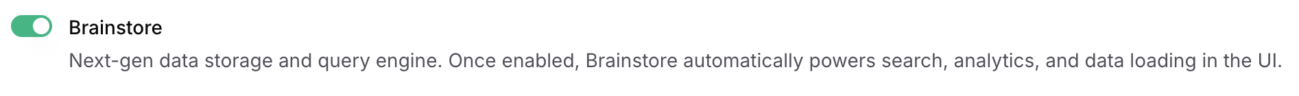 Brainstore switch